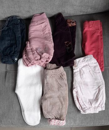 Lot 8 pantalons