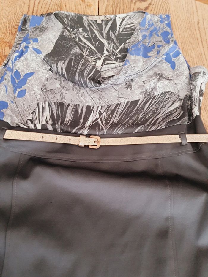Jolie Robe D'Auvry fr 50 be 48 avec ceinture - photo numéro 12