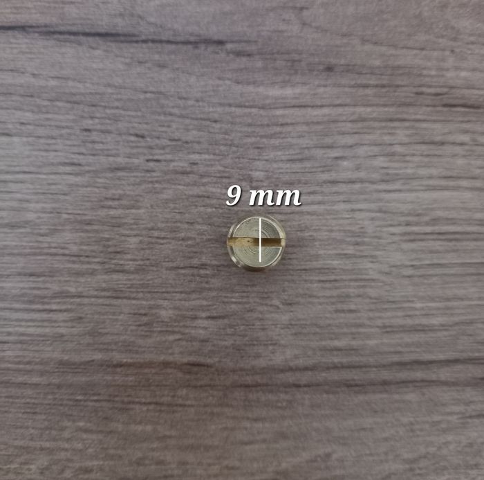 Borne anti-cisaillement ancienne en bakélite et laiton. - photo numéro 7