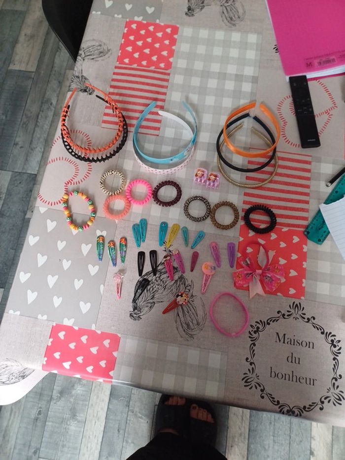 Lot accessoires cheveux