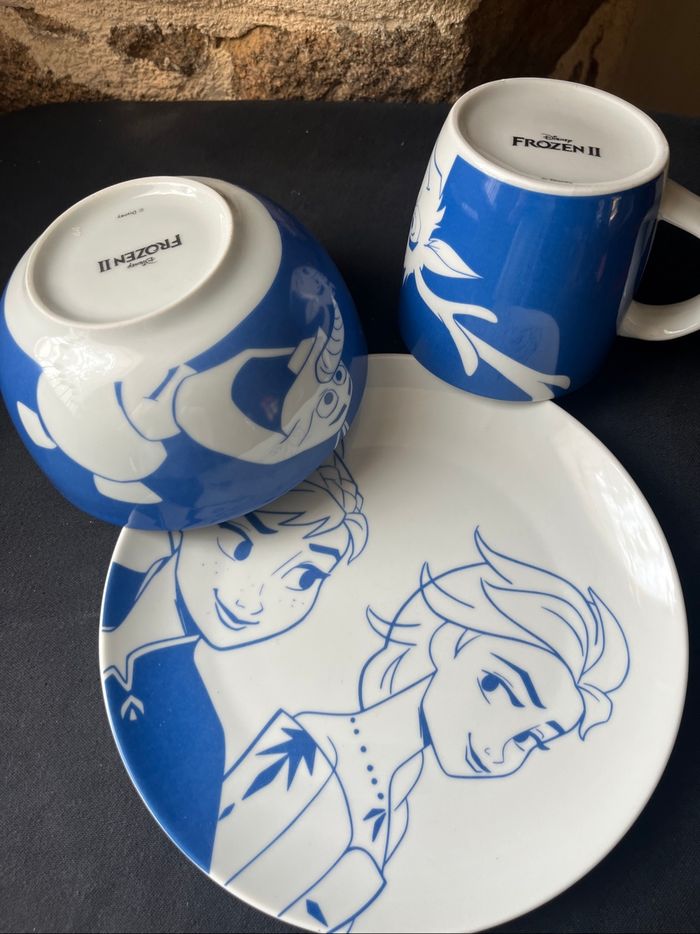 Set de 3 pieces à petit déjeuner Disney Frozen ll - photo numéro 3