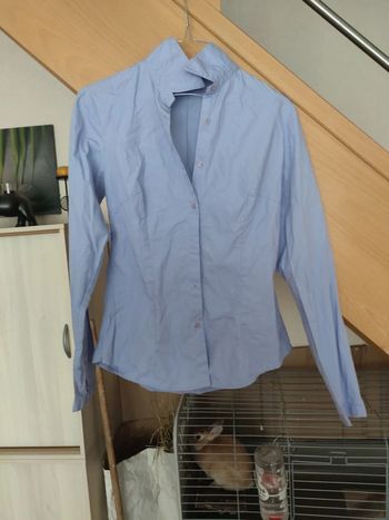 Chemise femme parme mauve zara taille M