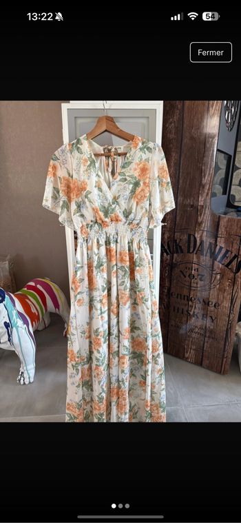 Robe fleurie