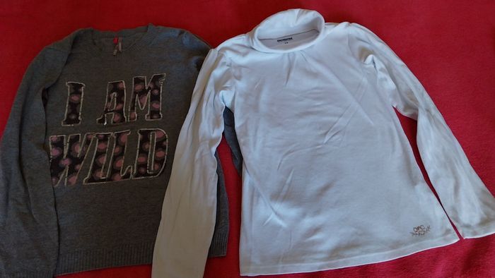 1 lot de 21 vêtements fille 10 ans - photo numéro 8