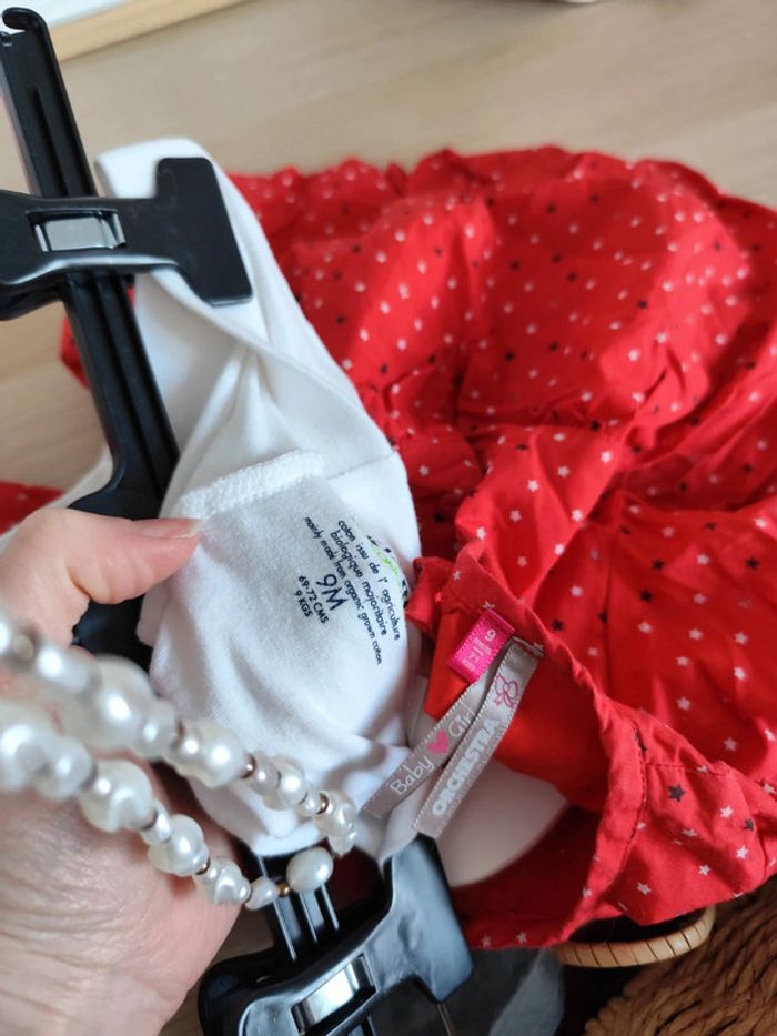 Ensemble fille tunique legging Kiabi orchestra 9mois - photo numéro 2