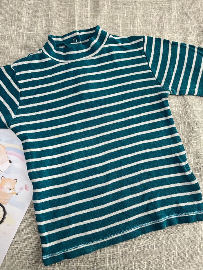 Sous pull à rayures - photo numéro 2