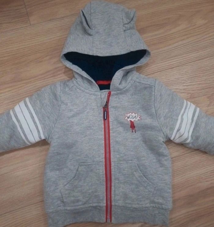 Gilet zippé fourré verbaudet