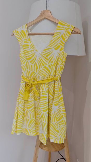 Robe Okaïdi - Jaune & Blanc (10 ans)