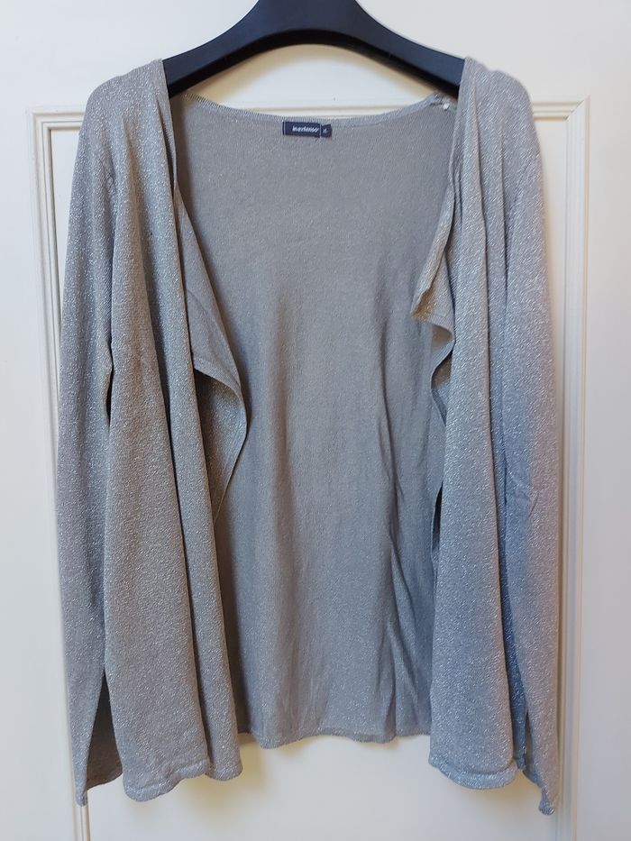Gilet à pans pailleté - photo numéro 2