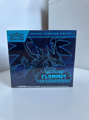 Pokémon : ETB ME02 - Coffret Dresseur Flammes Fantasmagoriques - Neuf & Scellé