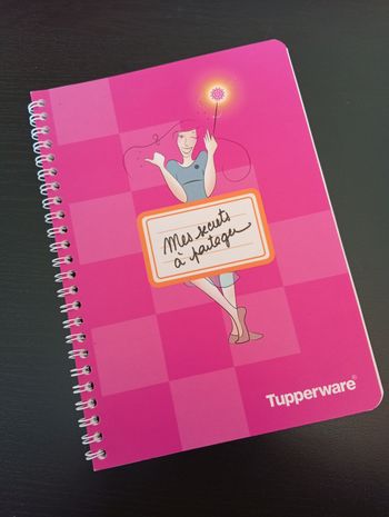 Livret mes secrets à partager Tupperware