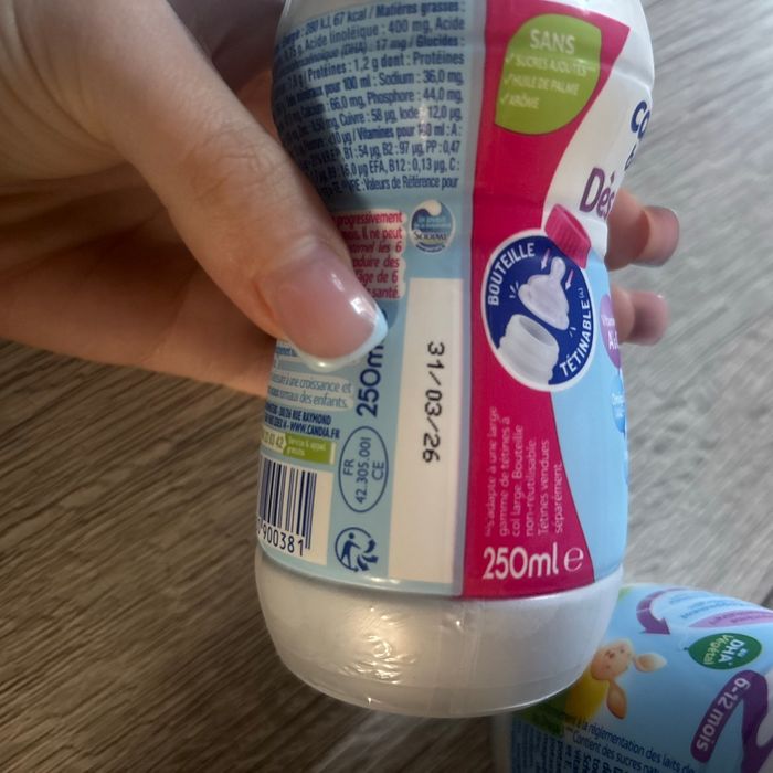 Lait candia 2  6-12 mois - photo numéro 2