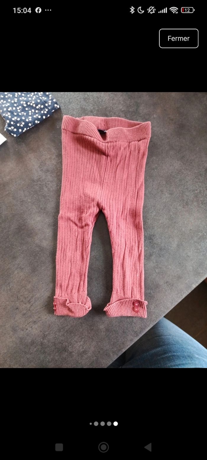 Lot de 9 bas/leggings 12 mois - photo numéro 10