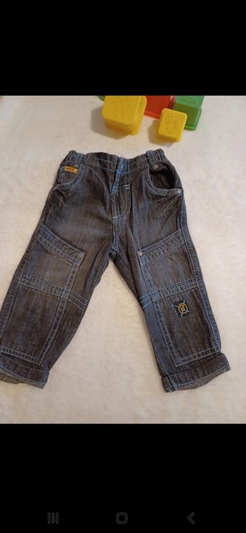 Jean bébé taille 6 mois