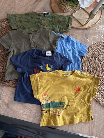 Lot tee shirt 3 mois 