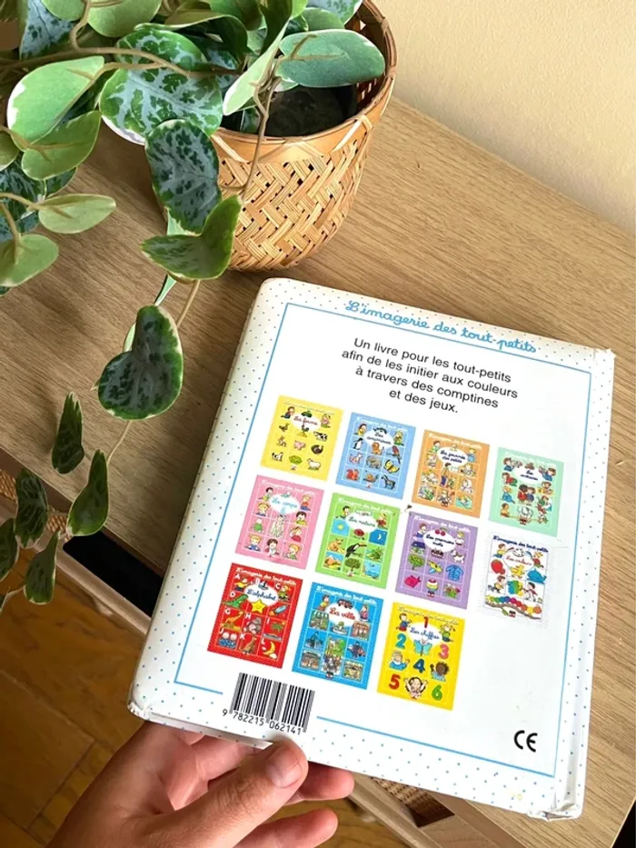 Livre enfant imagerie des tout petits les couleurs editions fleurus apprentissage educatif vintage - photo numéro 2