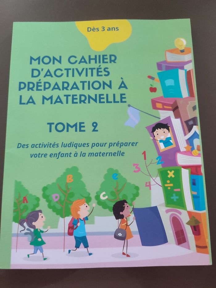 Cahier d'activités préparation à la maternelle - photo numéro 1