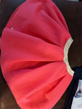 Jolie jupe rose Lili gaufrette 10 ans