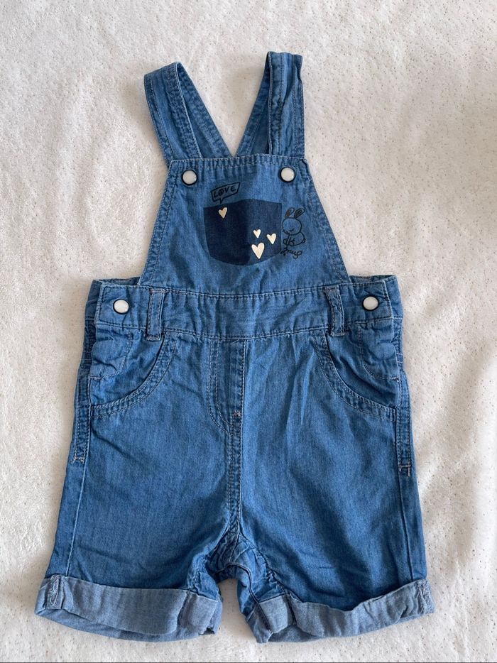 Salopette short