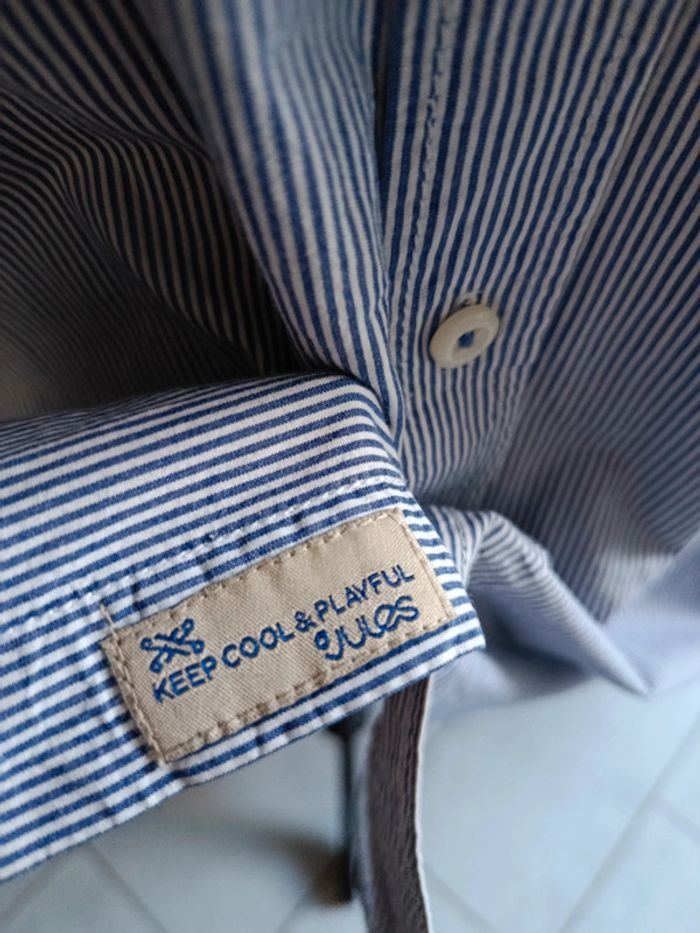 Chemise à rayures Homme Jules Taille L - photo numéro 4