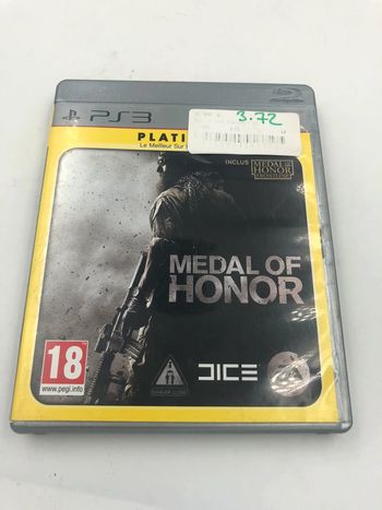 Jeu vidéo Medal Of Honor sur console Sony PlayStation 3