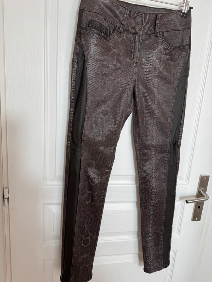 Pantalon effet piton - photo numéro 2
