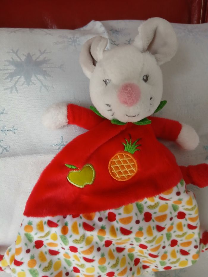 Nicotoy: Doudou Petite Souris coloris pepsy - photo numéro 3