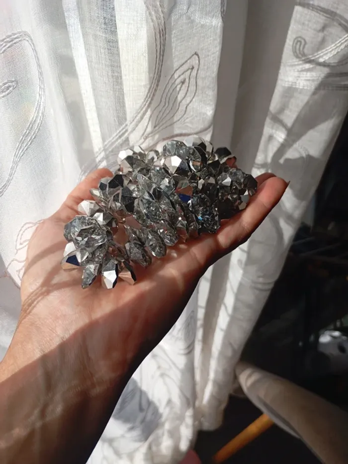 Gros collier en cristal de bohème - photo numéro 3