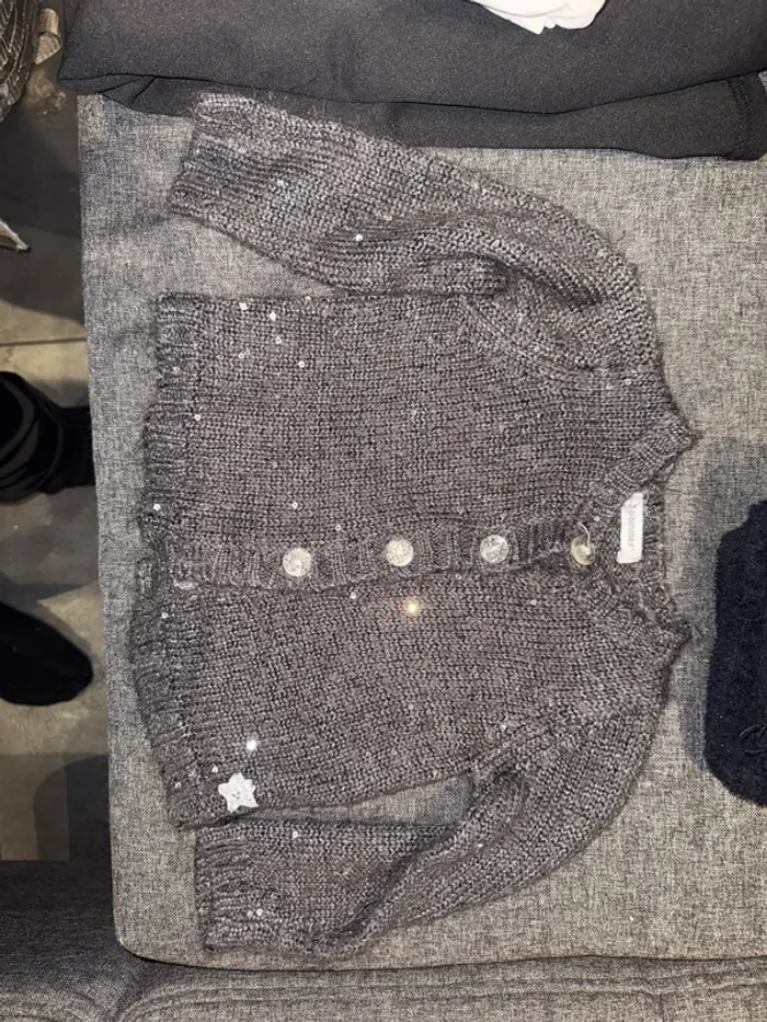 Gilet pailletée