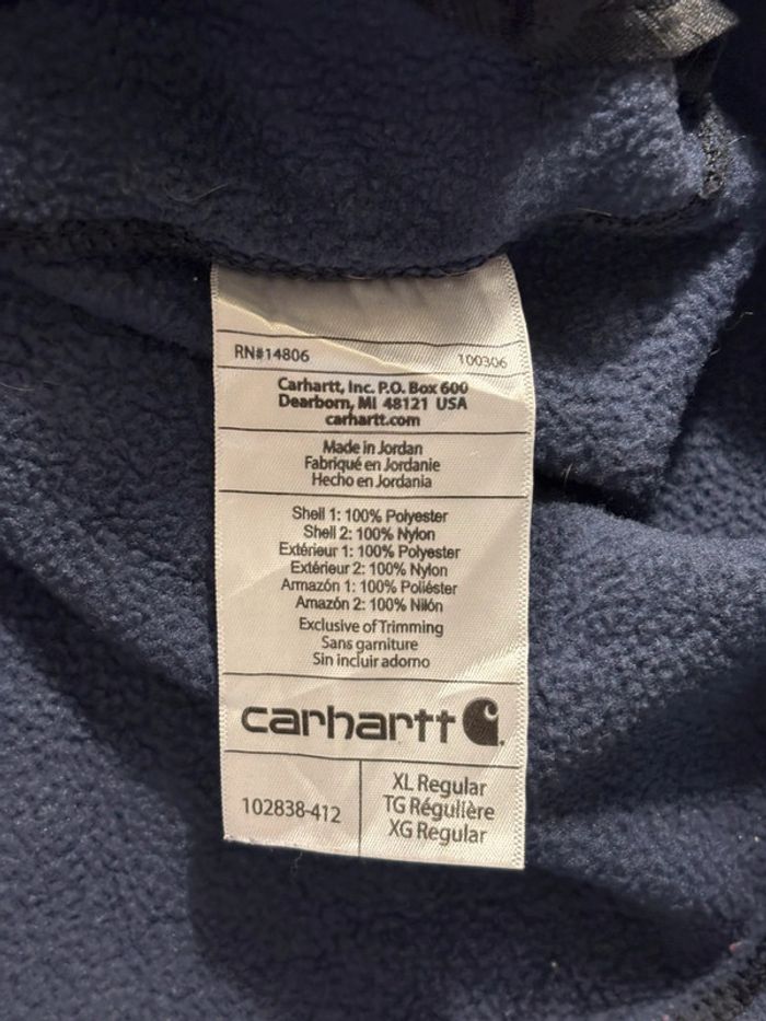 Fallon Jacket Carhartt Taille XL Bleu Marine - photo numéro 9