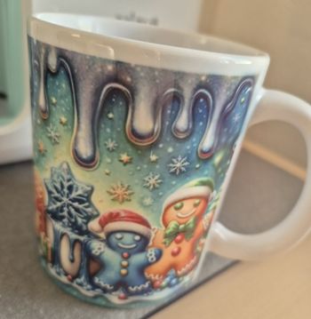 mug pain épice bleu