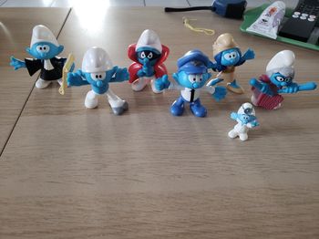 Figurines des Schtroumpfs