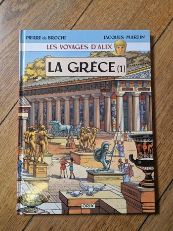 Livre bd les voyages d alix la Grèce tome 1