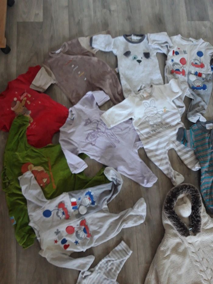 Gros lot 3 mois garçon hiver 40 pièces