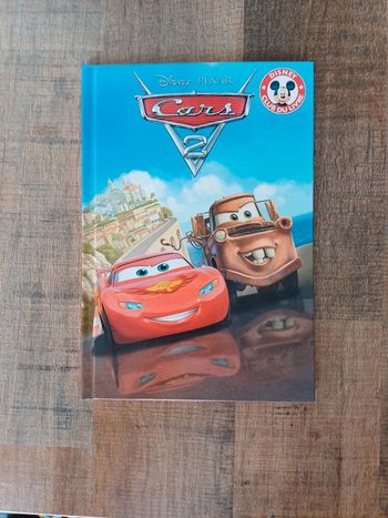 Livre Club du livre Mickey Cars 2