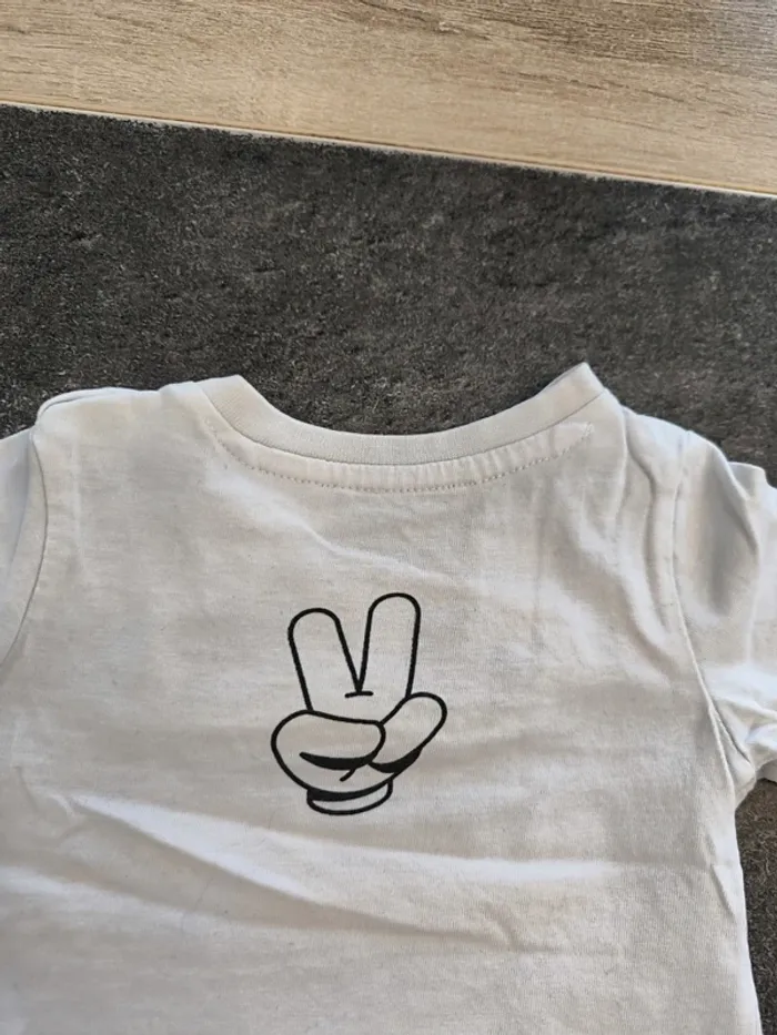 Tee-shirt garçon ml 6 mois Disney Mickey - photo numéro 5