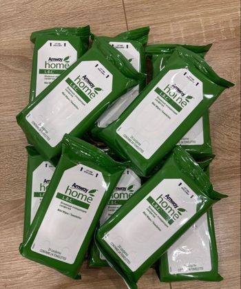 Lot de 10 paquets lingettes Amway Home L.O.C – Neuves – 24 lingettes par paquet