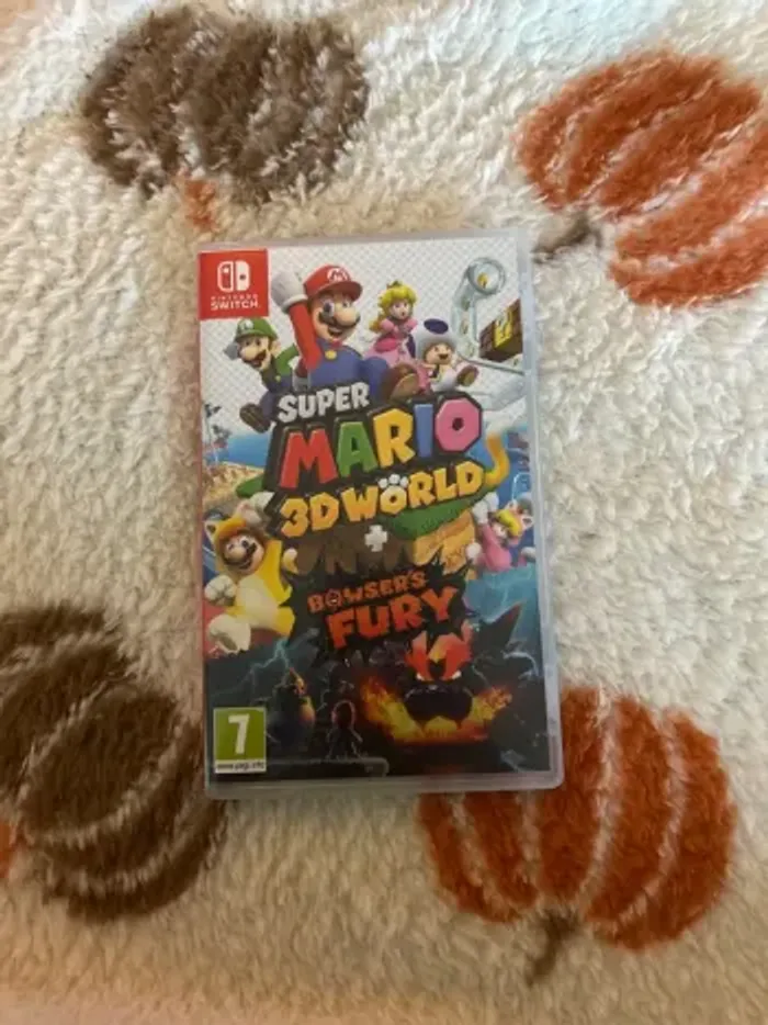 Jeux switch « Super Mario Bros 3D World + Bowser’s fury