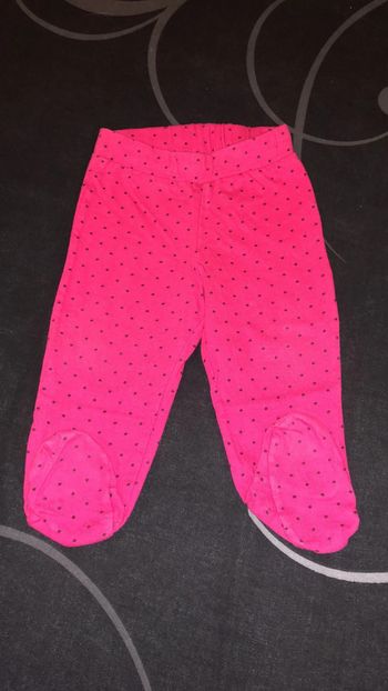 Pantalon à pieds 12 mois