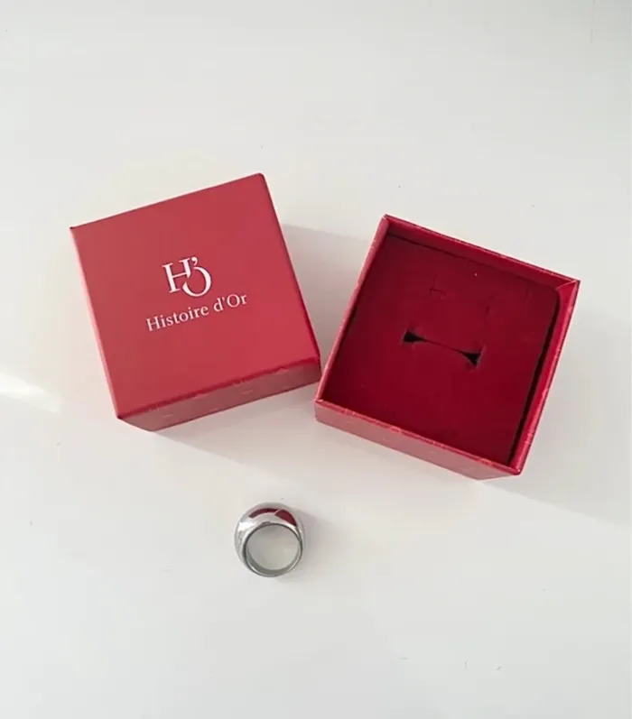 Bague Acier argenté Histoire d’or - photo numéro 2