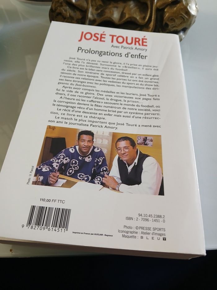 LIVRE PROLONGATION D ENFER DE JEAN TORE - photo numéro 2