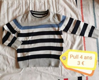 Pull à rayures