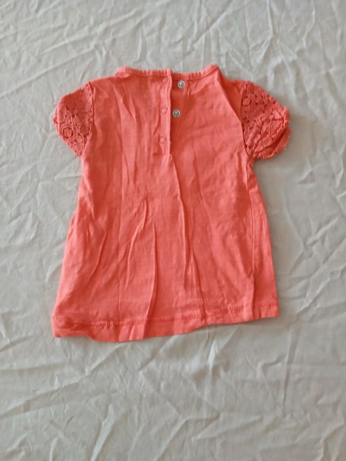 Tee-shirt manches courtes 6 mois - photo numéro 3