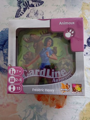 Jeu cardline animaux sous blister neuf