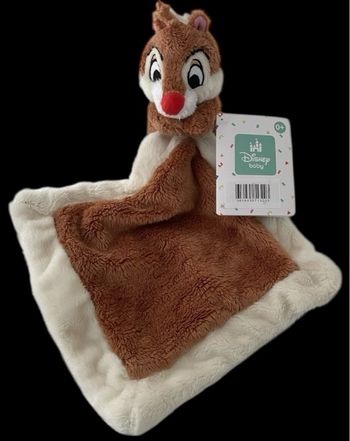 ❤️ Doudou Plat Mouchoir Marron Tac De Tic Tac Disney Baby Simba Toys Nicotoy