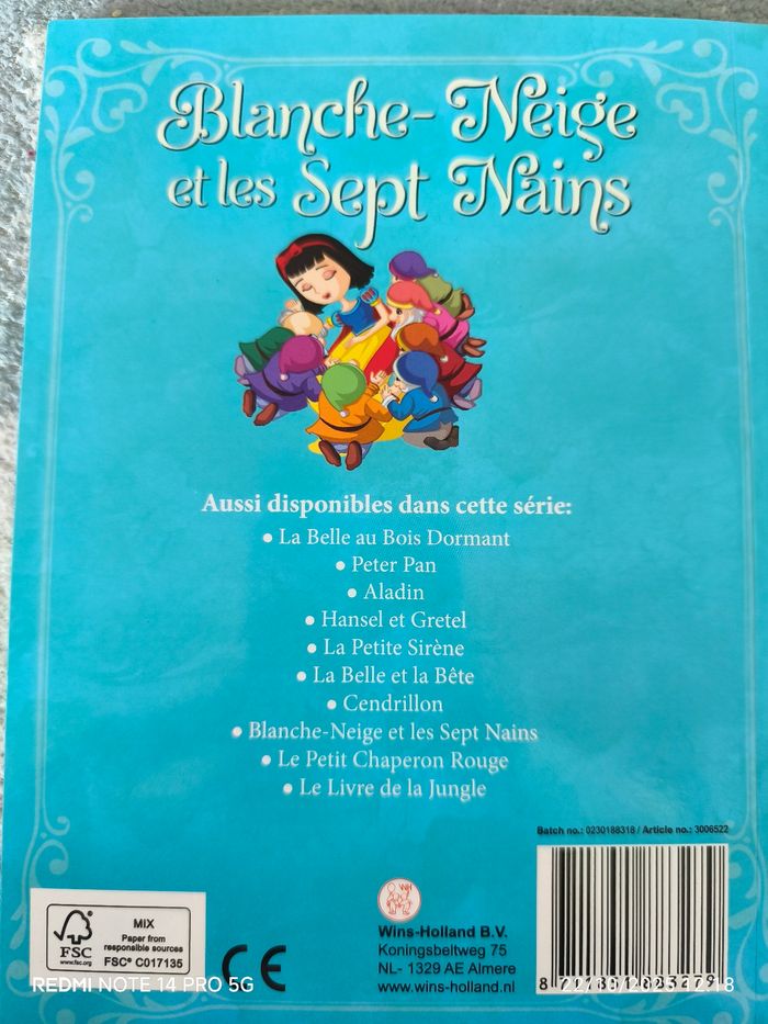 Blanche-neige et les sept nains - photo numéro 2