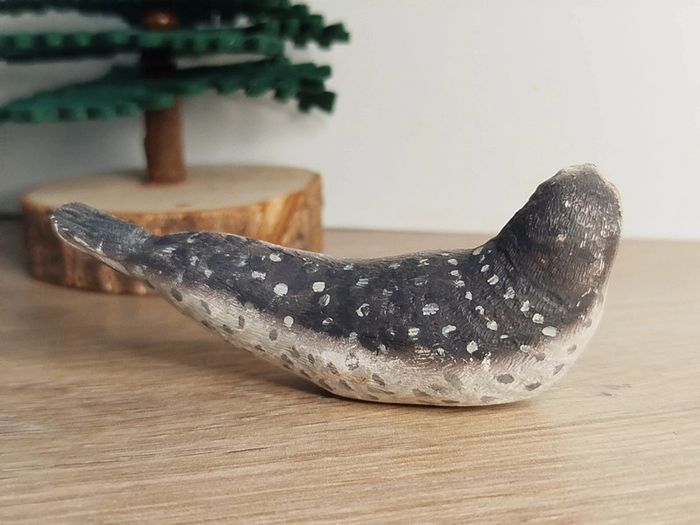 PAPO 2017 phoque gris Figurine Animal de la mer - photo numéro 3