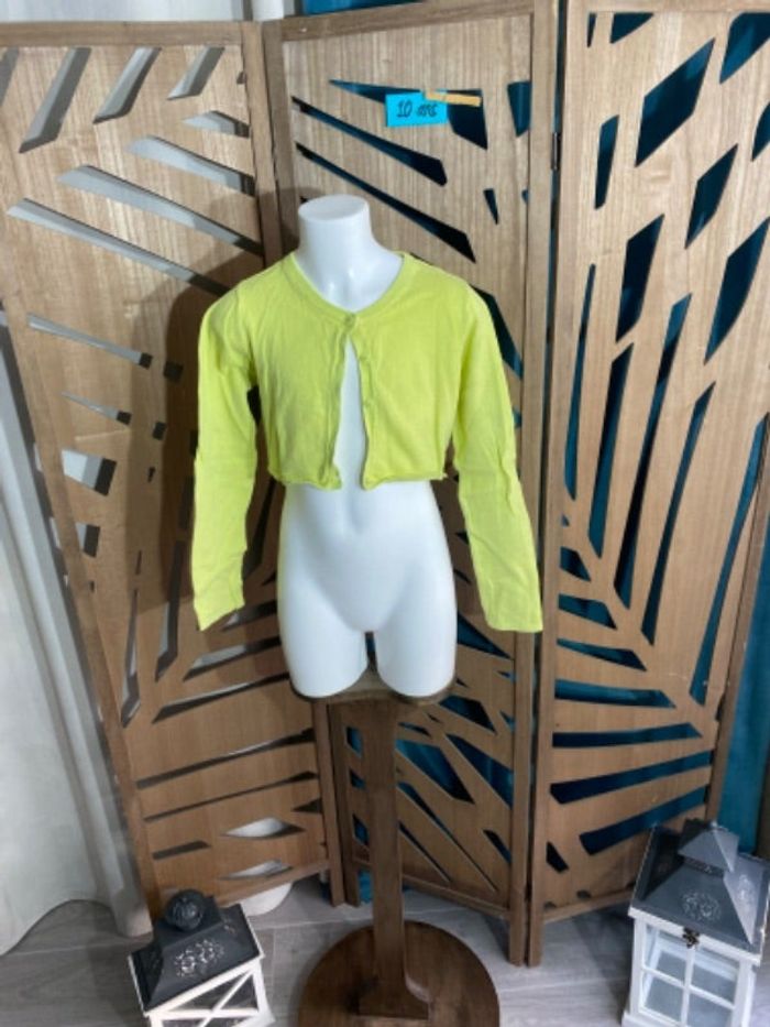 Gilet boléro fille 10ans