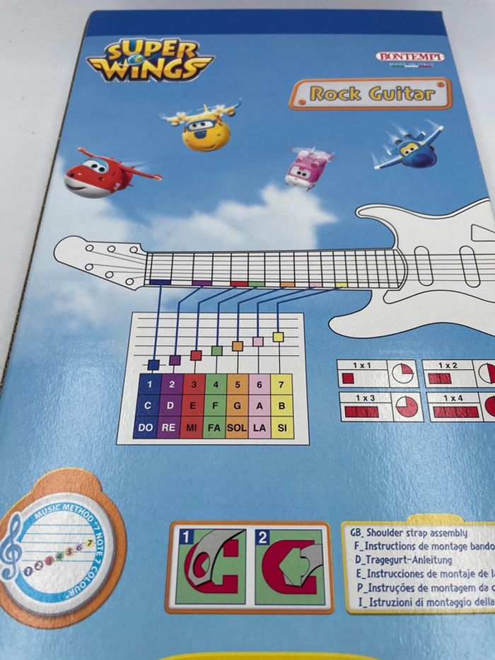 Rock Guitar Super Wings Bontempi 55 cm neuf - photo numéro 4