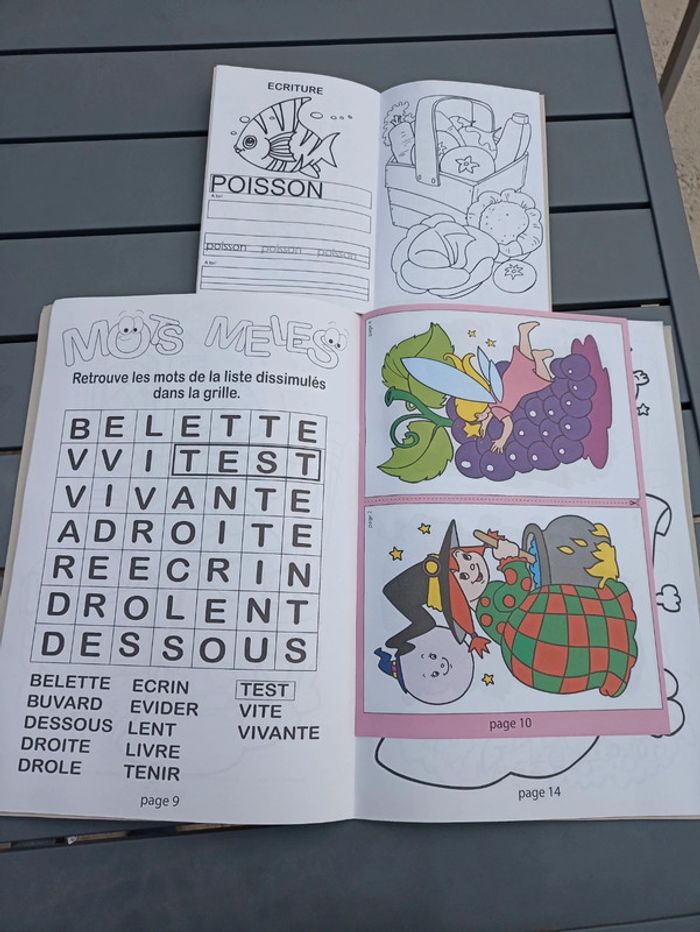 Livre coloriage et d activités neuf - photo numéro 2